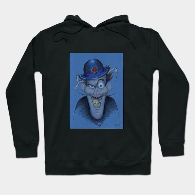 The Bowler Hat Guy Hoodie by Bevis Musson